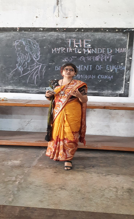 Students pay homage to Kabi Guru, R. N. Tagore through different Programme